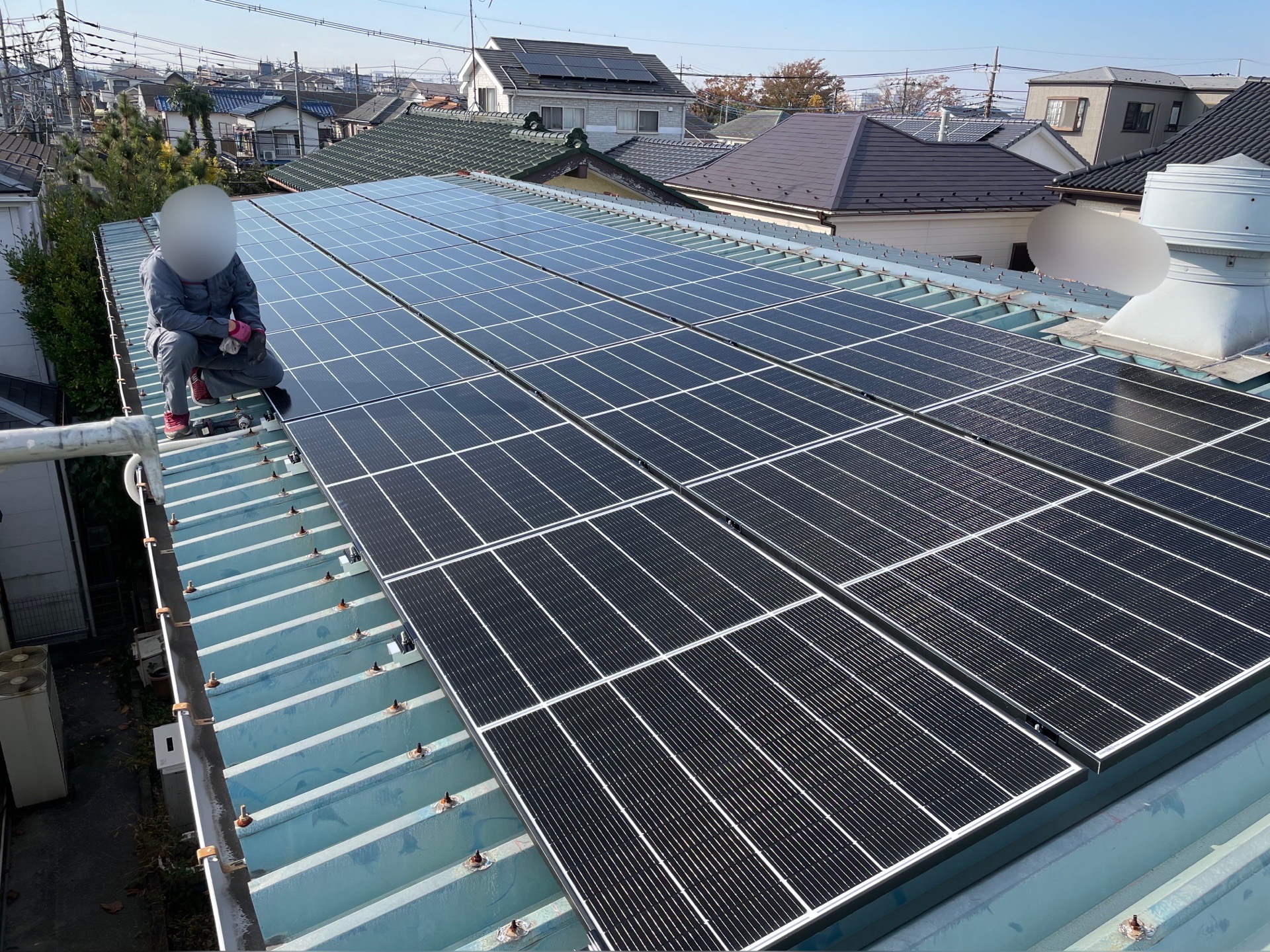 太陽光発電システム設置工事